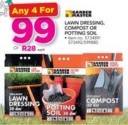 Garden Master Lawn Dressing Compost Or Potting Soil-Each
