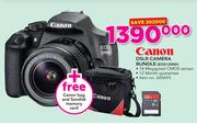 Canon DSLR Camera Bundle EOS1200D