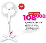 Logik 40cm Pedestal Fan
