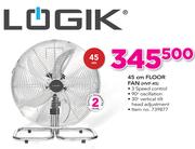 Logik 45cm Floor Fan HVF-45