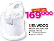 Kenwood Mixer Stand And Bowl HM430
