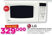 LG 20Ltr White Microwave Oven