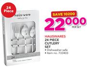 Hauswares 24 Piece Cutlery Set-Per Set