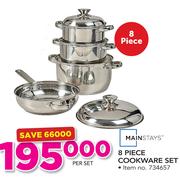 Mainstays 8 Piece Cookware Set