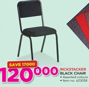 Rickstar Black Chair