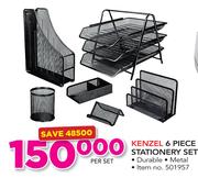 Kenzel 6 Piece Stationary Set-Per Set