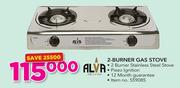Alva 2 Burner Gas Stove