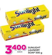 Sunlight Laundry Soap-500g Each