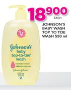 Johnson's Baby Wash Top To Toe Wash-500ml