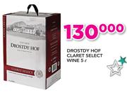 Drostdy Hof Claret Select Wine-5Ltr