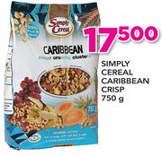 Simply Cereal Caribbean Crisp-750g