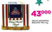 Delux Assorted Biscuits Tin-3Kg