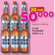 Club Pilsener-20x6x500ml