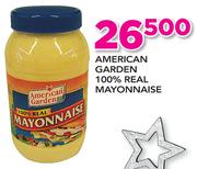 American Garden 100% Real Mayonnaise
