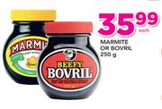 Marmite Or Bovril-250g Each