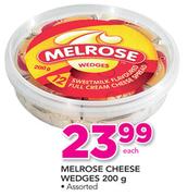 Melrose Cheese Wedges-200g 