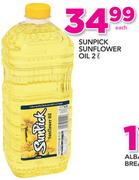 Sunpack Sunflower Oil-2Ltr