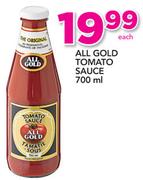 All Gold Tomato Sauce-700ml