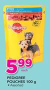 Pedigree Pouches-100g