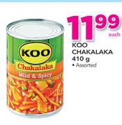 Koo Chakalaka Assorted-410g
