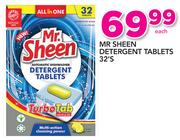 Mr Sheen Detergent Tablets-32's