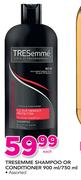 Tresemme Shampoo Or Conditioner Assorted-900/750ml