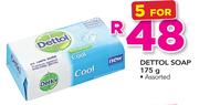 Dettol Soap Assorted-5x175g