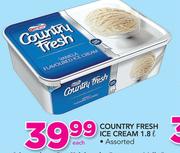 Country Fresh Ice Cream-1.8Ltr