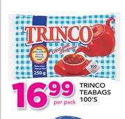 Trinco Teabags-100's