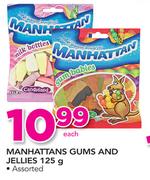 Manhattans Gums And Jellies-125g Each