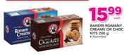 Bakers Romany Creams Or Choc Kits-200g Each