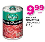 Rhodes Tomato & Onion Mix-410g