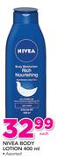 Nivea Body Lotion Assorted-400ml