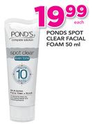 Ponds Spot Clear Facial Foam-50ml