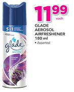 Glade Aerosol Airfreshener Assorted-180ml