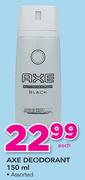 Axe Deodorant Assorted-150ml