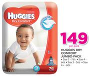 Huggies Dry Comfort Jumbo Pack-Per Pack