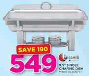 Tissolli 9.5" Single Chafing Dish