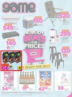 Game Zambia : Lusaka (29 Dec - 4 Jan 2017), page 1