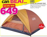 Camp Master Dome 300 Orange Tent