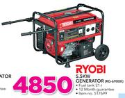 Ryobi 5.5Kw Generator RG-6900K
