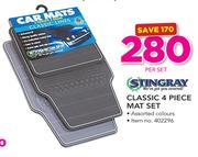 Stingray Classic 4 Piece Mat Set-Per Set
