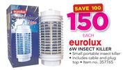 Eurolux 6W Insect Killer-Each