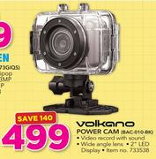 Volkano Power Cam BAC-010-BK