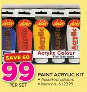 Dala Paint Acrylic Kit-Per Set