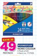 0Staedtler Noris Colour Pack Of 24-Per Pack
