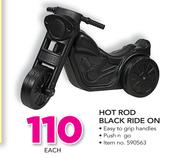 Hot Rod Black Ride On