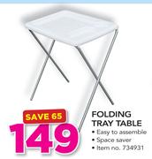 Folding Tray Table