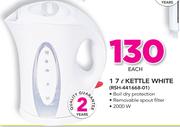 Logik 1.7Ltr Kettle White RSH-441668-01