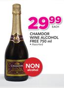 Chamdor Wine Alcohol Free 750ml-Each
